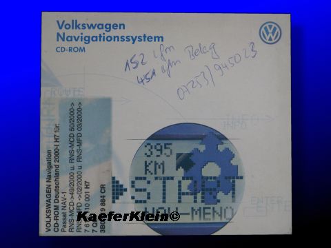 Navigationssoftware, orig. VW