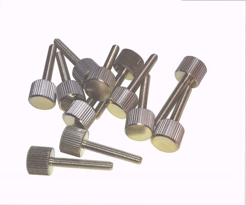 Daumen Schraube, Rändelschraube, DIN - M4 x 25, NEU