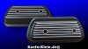 Alu Ventildeckel schwarz, schraubbar, Paar