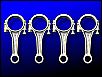 1200er original VW Pleuel, (45 Betriebsstunden), Satz, Teilenr. 113.105.411 A